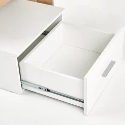 Garnero Arredamenti Scrivanie Per Ragazzi|Scrivanie Ufficio-Scrivania 149/50cm ufficio moderna bianco rovere Jade Gihome® Bianco Opaco - Rovere