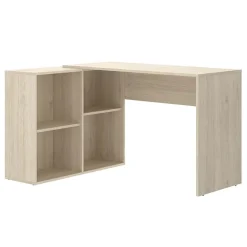 Garnero Arredamenti Scrivanie Per Ragazzi|Scrivanie Ufficio-Scrivania ufficio angolare salvaspazio 121x96cm rovere Sunny