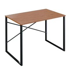 Garnero Arredamenti Scrivanie Per Ragazzi-Scrivania ufficio salvaspazio 90x60cm noce nero Cassino