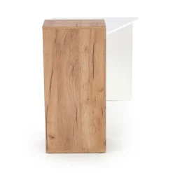 Garnero Arredamenti Scrivanie Per Ragazzi|Scrivanie Ufficio-Scrivania ufficio 127x57cm rovere bianco lucido Aymon Gihome®