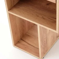 Garnero Arredamenti Scrivanie Per Ragazzi|Scrivanie Ufficio-Scrivania ufficio 127x57cm rovere bianco lucido Aymon Gihome®