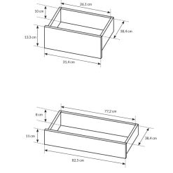 Garnero Arredamenti Scrivanie Per Ragazzi|Toeletta Trucco-Scrivania 120x55cm moderna bianco opaco Eliana Gihome®