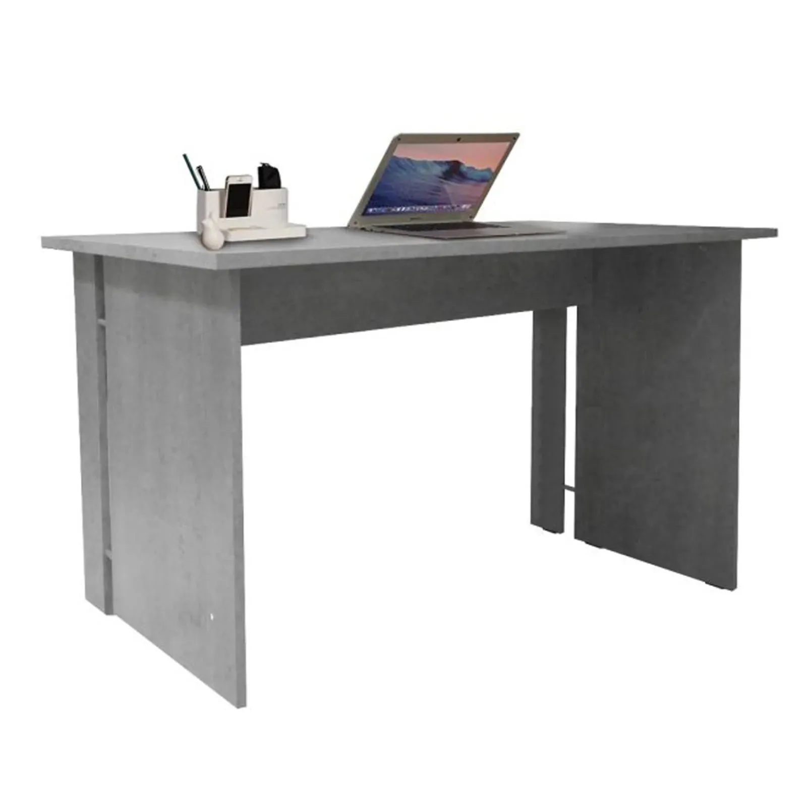 Garnero Arredamenti Scrivanie Per Ragazzi|Scrivanie Ufficio-Scrivania 150x75cm ufficio moderna Woody Cemento