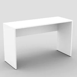 Garnero Arredamenti Scrivanie Per Ragazzi|Scrivanie Ufficio-Scrivania 130x50cm ufficio moderna Callum Bianco Opaco