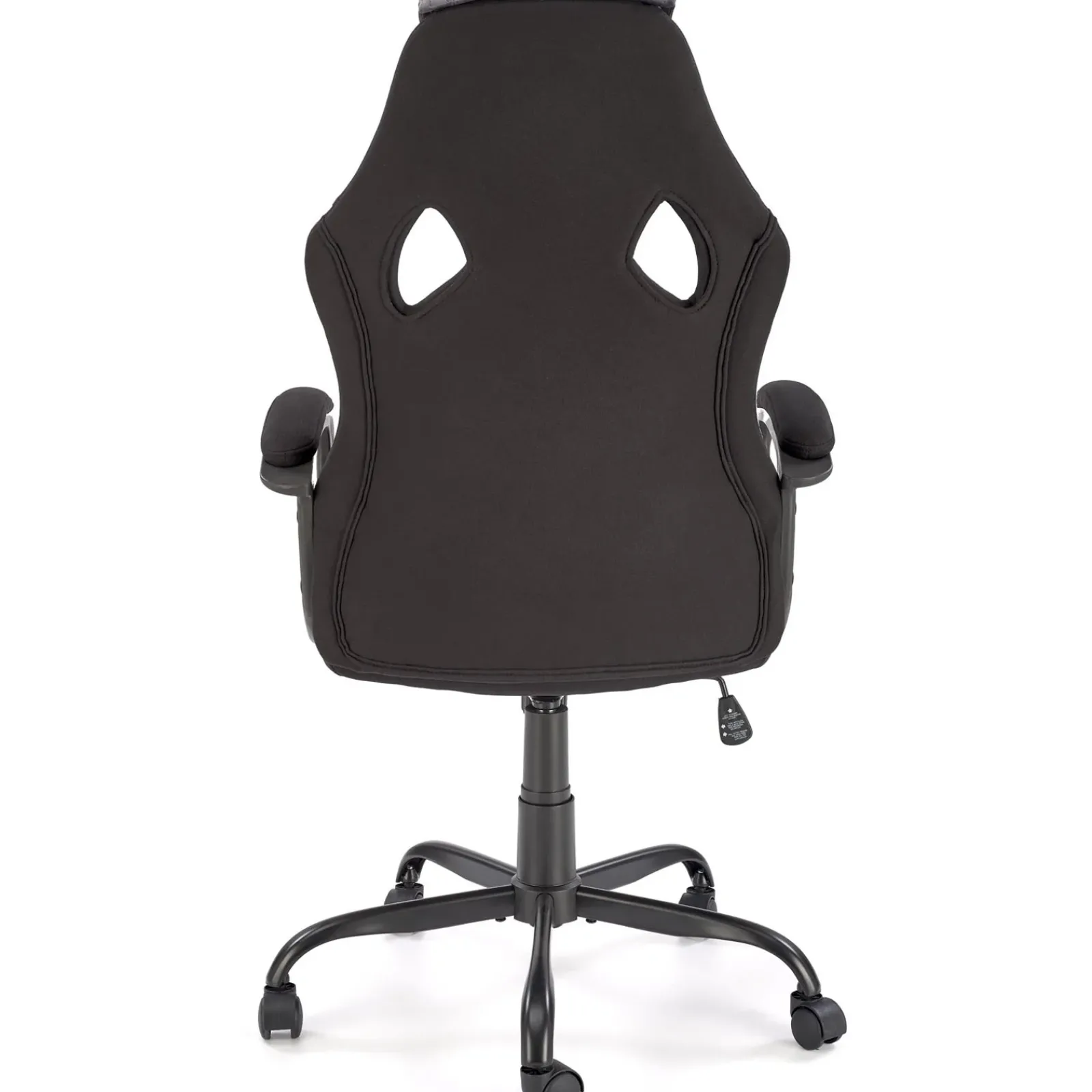 Garnero Arredamenti Sedie Da Ufficio|Sedie Scrivania Ufficio-Sedia da gaming ergonomica con supporto lombare in tessuto grigio nero rosso Buzz