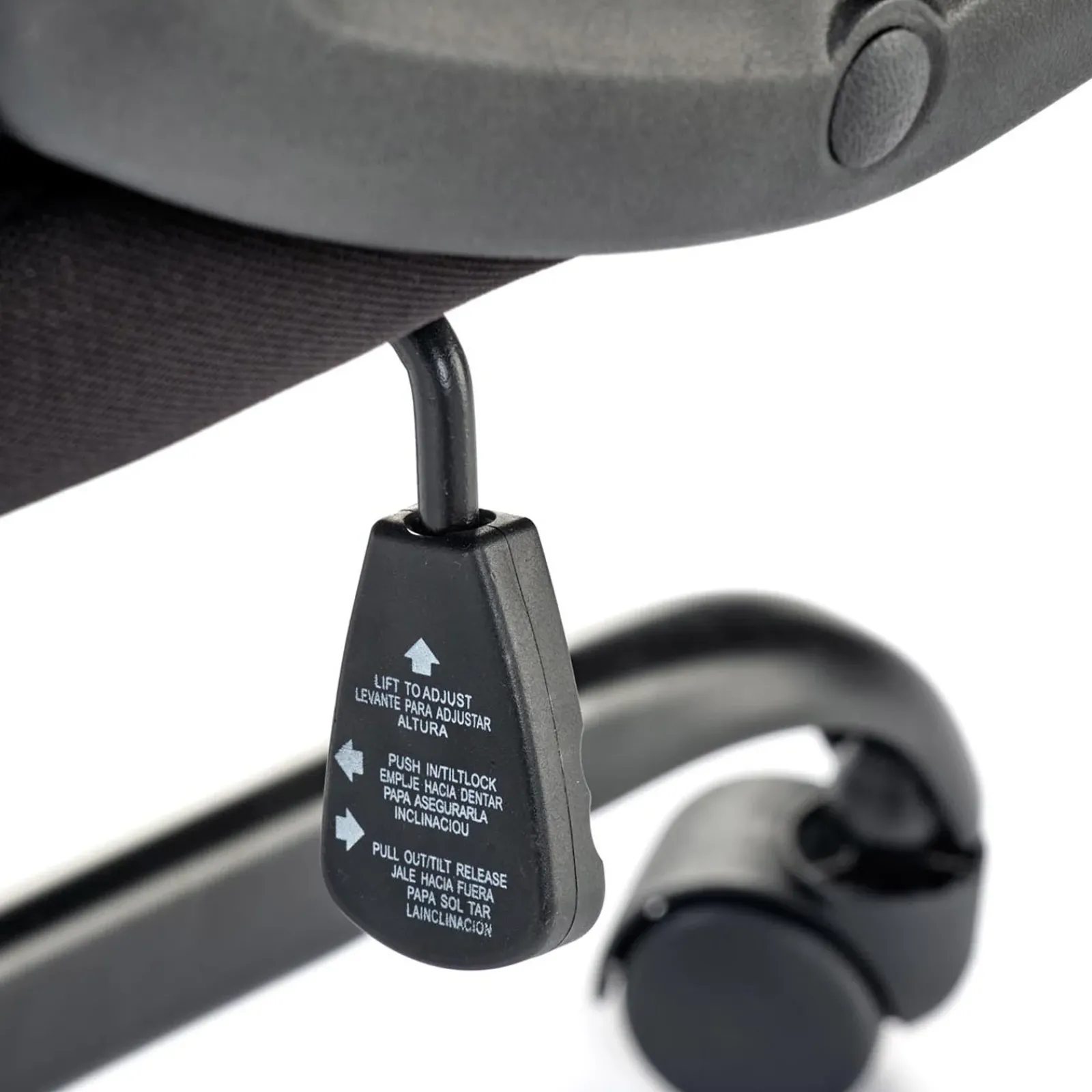 Garnero Arredamenti Sedie Da Ufficio|Sedie Scrivania Ufficio-Sedia da gaming ergonomica con supporto lombare in tessuto grigio nero rosso Buzz