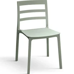 Garnero Arredamenti Sedie Da Giardino-Sedia da giardino esterno bar dehors impilabile polipropilene Nature Verde