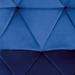 Garnero Arredamenti Sedie In Tessuto-Sedia da pranzo in tessuto moderna nero Cotton Blu