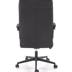 Garnero Arredamenti Sedie Da Ufficio|Sedie Scrivania Ufficio-Sedia da ufficio con ruote e braccioli imbottita Yara Ecopelle Nero