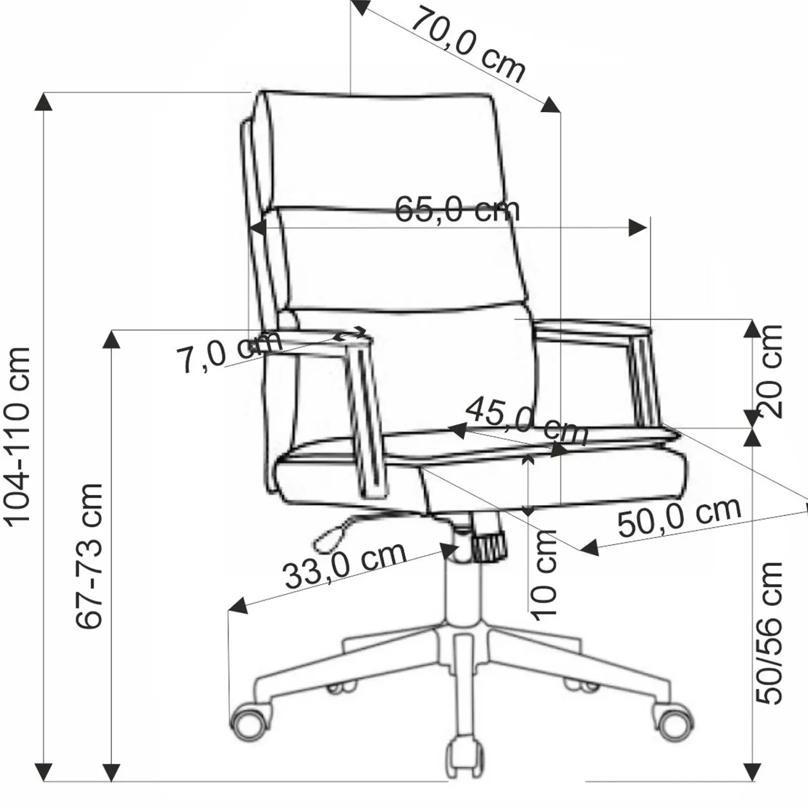 Garnero Arredamenti Sedie Da Ufficio|Sedie Scrivania Ufficio-Sedia da ufficio con ruote e braccioli in tessuto Yara Grigio