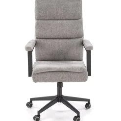 Garnero Arredamenti Sedie Da Ufficio|Sedie Scrivania Ufficio-Sedia da ufficio con ruote e braccioli in tessuto Yara Grigio