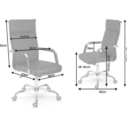 Garnero Arredamenti Sedie Da Ufficio|Sedie Scrivania Ufficio-Sedia da ufficio design moderno con ruote nera Workisy