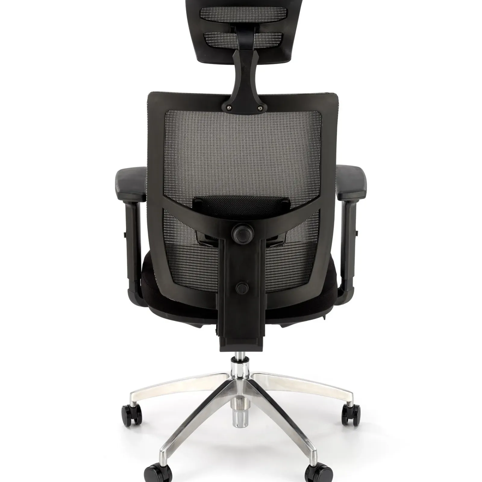 Garnero Arredamenti Sedie Da Ufficio|Sedie Scrivania Ufficio-Sedia da ufficio ergonomica con ruote e braccioli regolabili tessuto grigio nero Speed