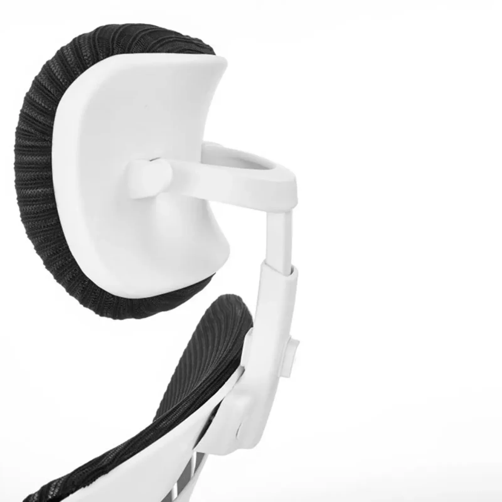 Garnero Arredamenti Sedie Da Ufficio|Sedie Scrivania Ufficio-Sedia da ufficio in tessuto con ruote nero bianco Jumper