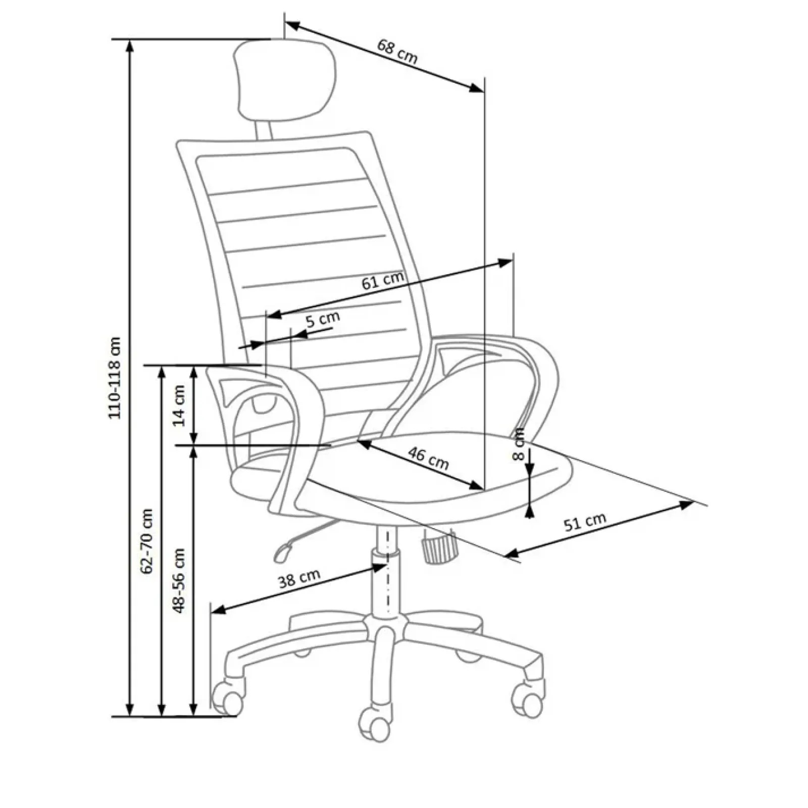Garnero Arredamenti Sedie Da Ufficio|Sedie Scrivania Ufficio-Sedia da ufficio in tessuto con ruote nero bianco Jumper