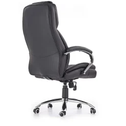 Garnero Arredamenti Sedie Da Ufficio|Sedie Scrivania Ufficio-Sedia da ufficio presidenziale con ruote e braccioli nera Aston