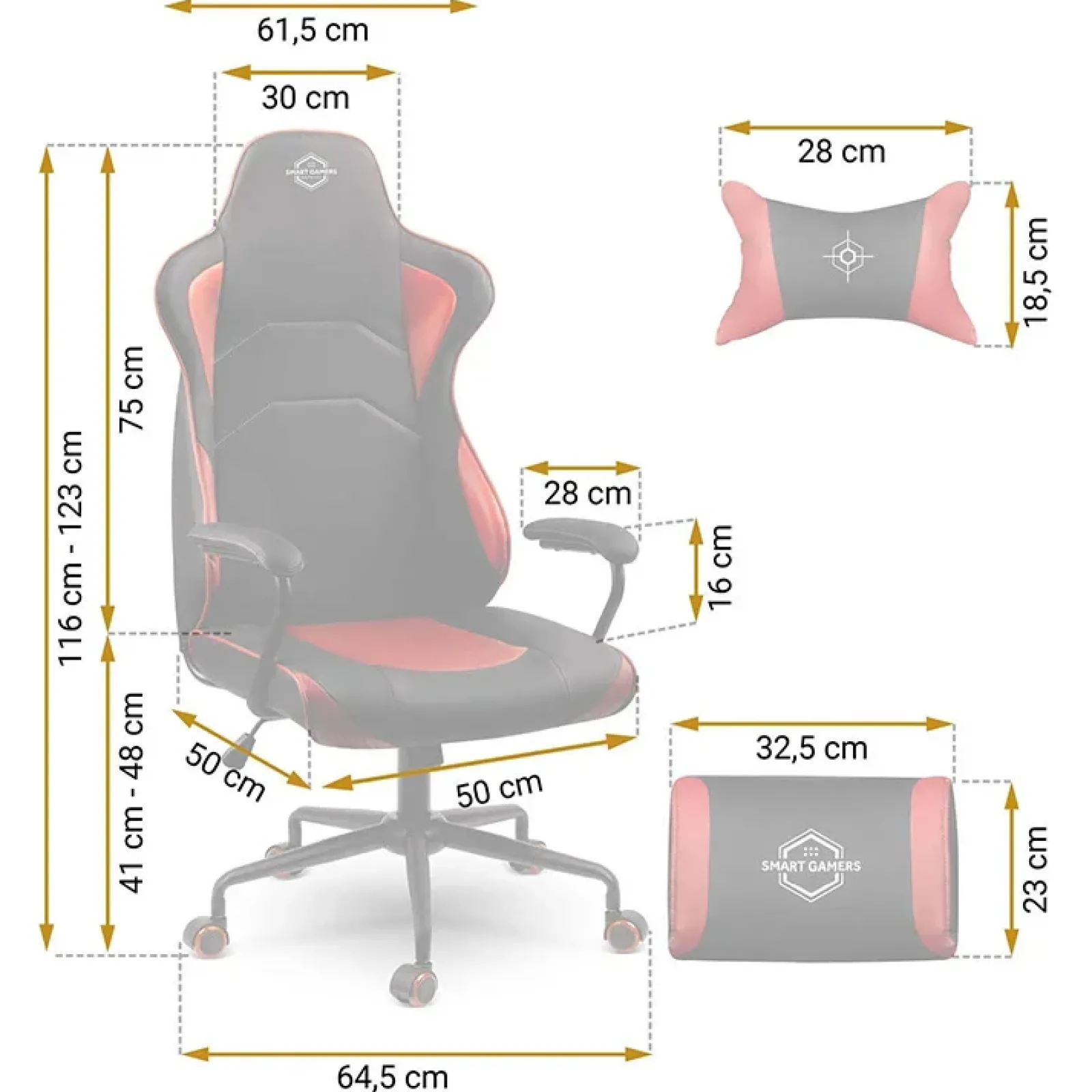 Garnero Arredamenti Sedie Da Ufficio|Sedie Scrivania Ufficio-Sedia gaming regolabile con ruote in ecopelle nera rosso Game Nero - Rosso