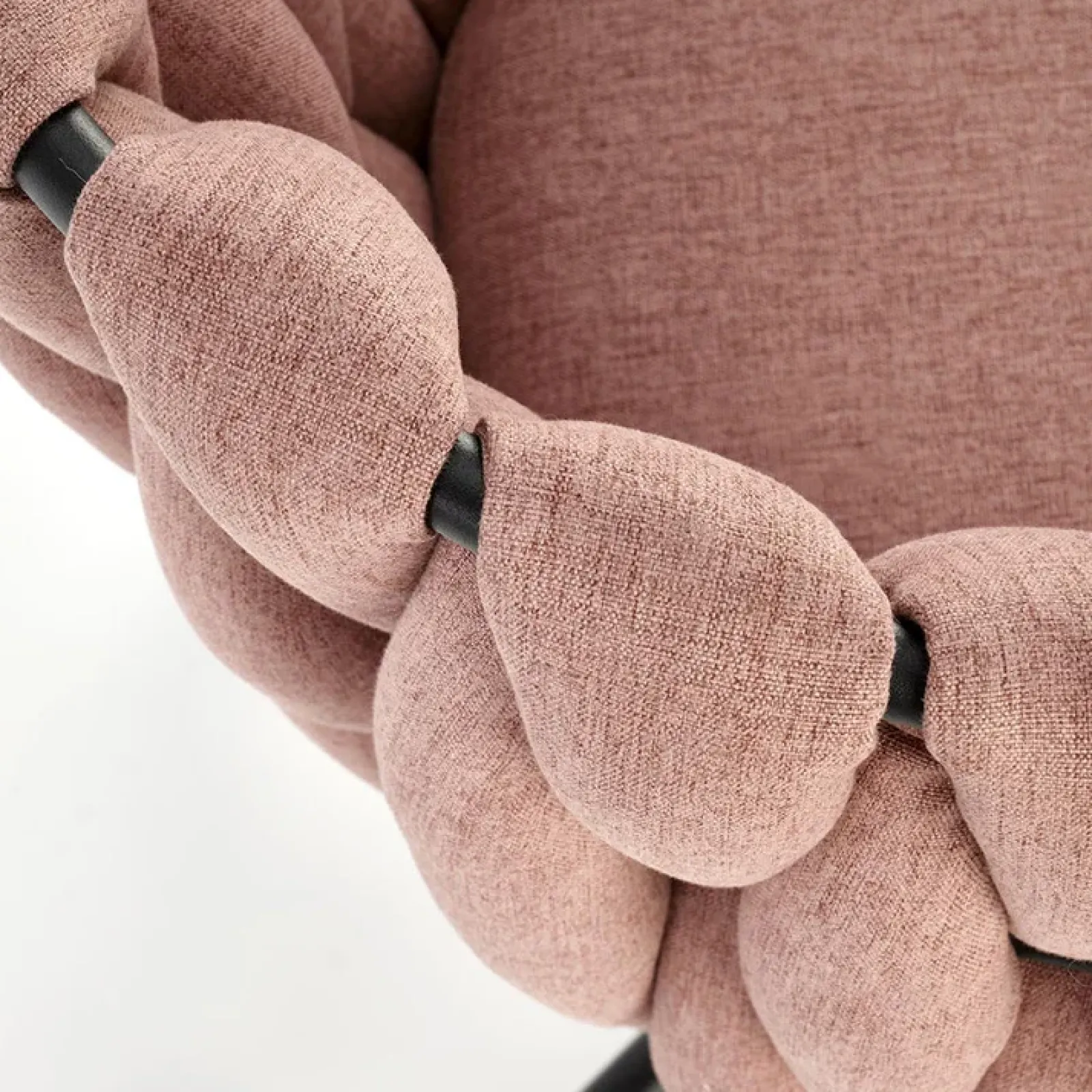 Garnero Arredamenti Sedie Da Ufficio|Sedie Scrivania Ufficio-Sedia moderna con ruote regolabile in tessuto nero Monie Rosa