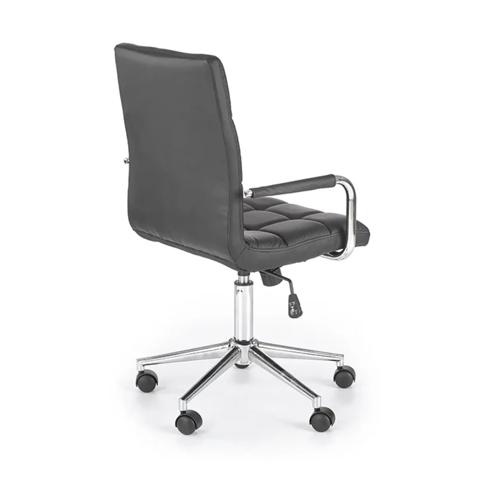 Garnero Arredamenti Sedie Per Scrivania Ragazzi-Sedia per scrivania ragazzi in ecopelle nera Holly Nero