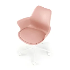 Garnero Arredamenti Sedie Per Scrivania Ragazzi-Sedia per scrivania ragazzi girevole in ecopelle Platone Rosa