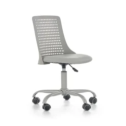 Garnero Arredamenti Sedie Per Scrivania Ragazzi-Sedia per scrivania ragazzi con ruote in polipropilene Ciclope Grigio