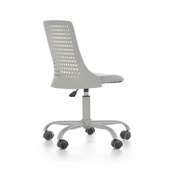 Garnero Arredamenti Sedie Per Scrivania Ragazzi-Sedia per scrivania ragazzi con ruote in polipropilene Ciclope Grigio