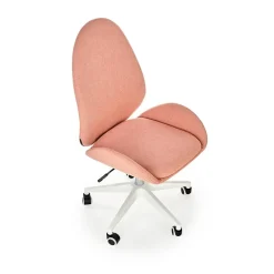 Garnero Arredamenti Sedie In Tessuto|Sedie Per Scrivania Ragazzi-Sedia per scrivania ragazzi in tessuto rosa Carolina