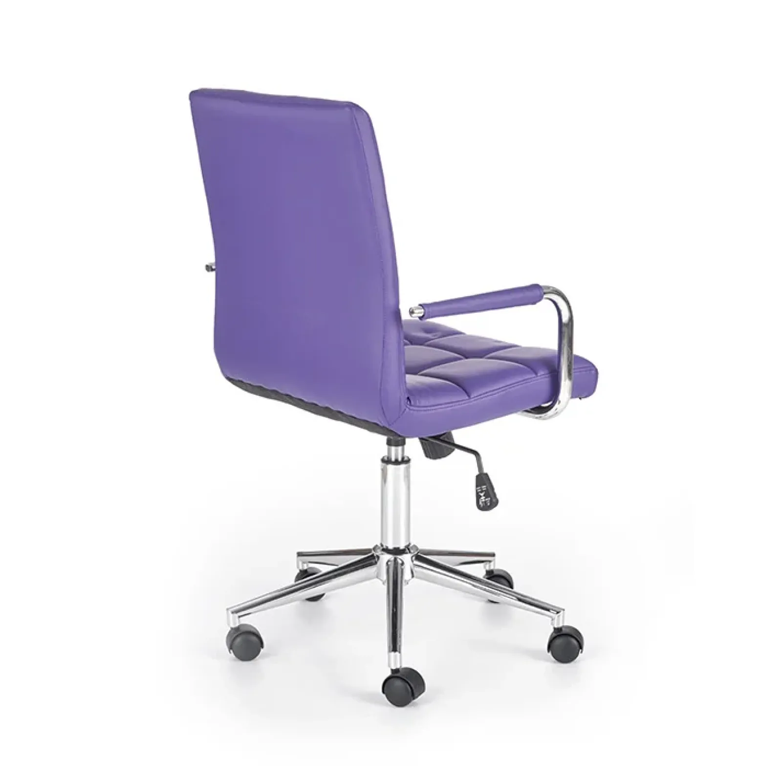 Garnero Arredamenti Sedie Per Scrivania Ragazzi-Sedia per scrivania ragazzi in ecopelle Holly Viola