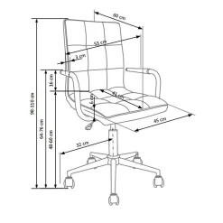 Garnero Arredamenti Sedie Per Scrivania Ragazzi-Sedia per scrivania ragazzi in ecopelle Holly Viola