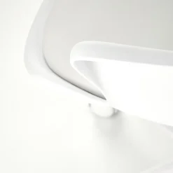 Garnero Arredamenti Sedie Per Scrivania Ragazzi-Sedia per scrivania ragazzi girevole in ecopelle bianca Platone Bianco