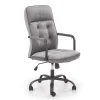 Garnero Arredamenti Sedie Da Ufficio|Sedie Scrivania Ufficio-Sedia ufficio con ruote e braccioli in tessuto grigio Gennara