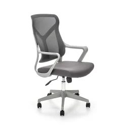 Garnero Arredamenti Sedie Da Ufficio|Sedie Scrivania Ufficio-Sedia ufficio girevole regolabile in tessuto Dalia Grigio