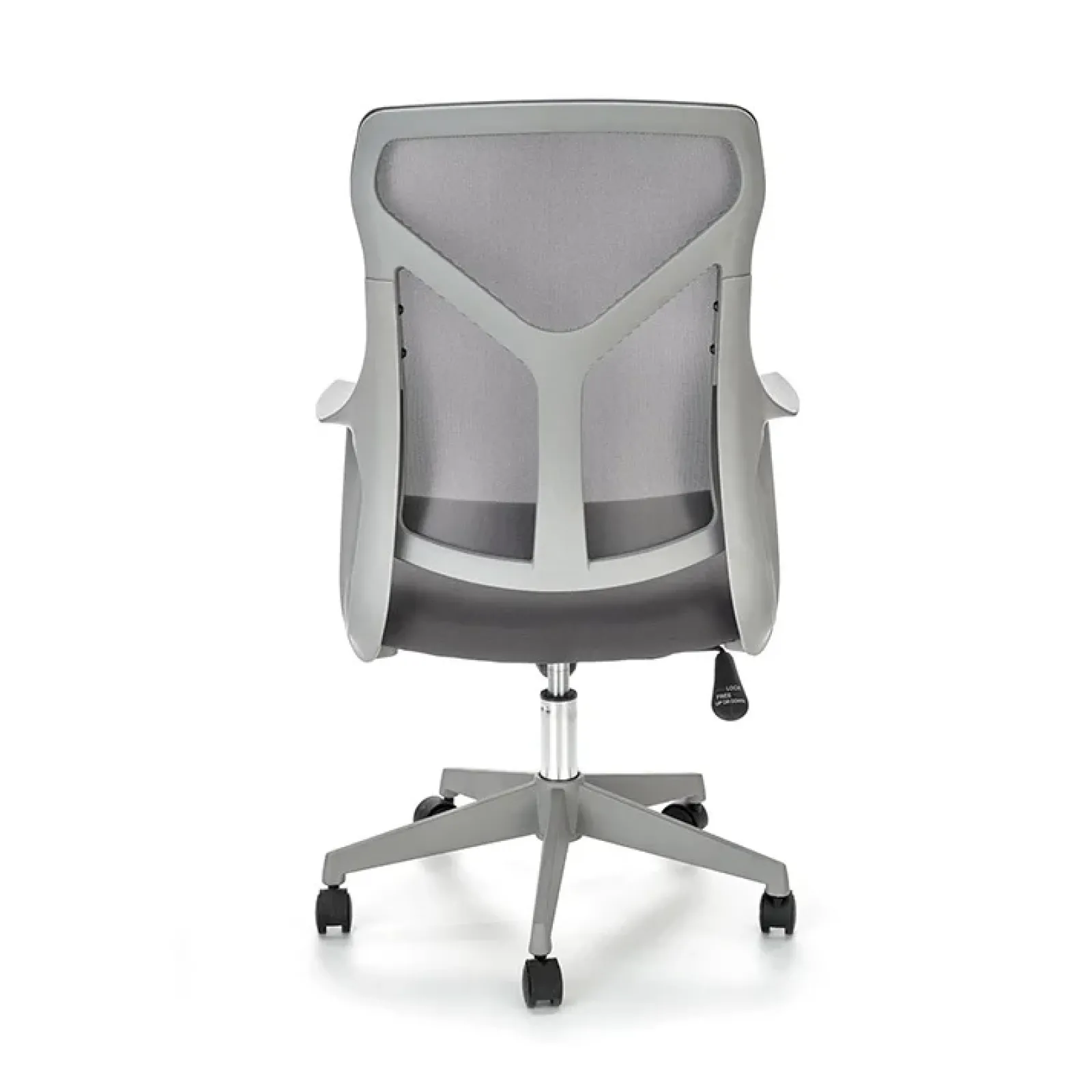 Garnero Arredamenti Sedie Da Ufficio|Sedie Scrivania Ufficio-Sedia ufficio girevole regolabile in tessuto Dalia Grigio
