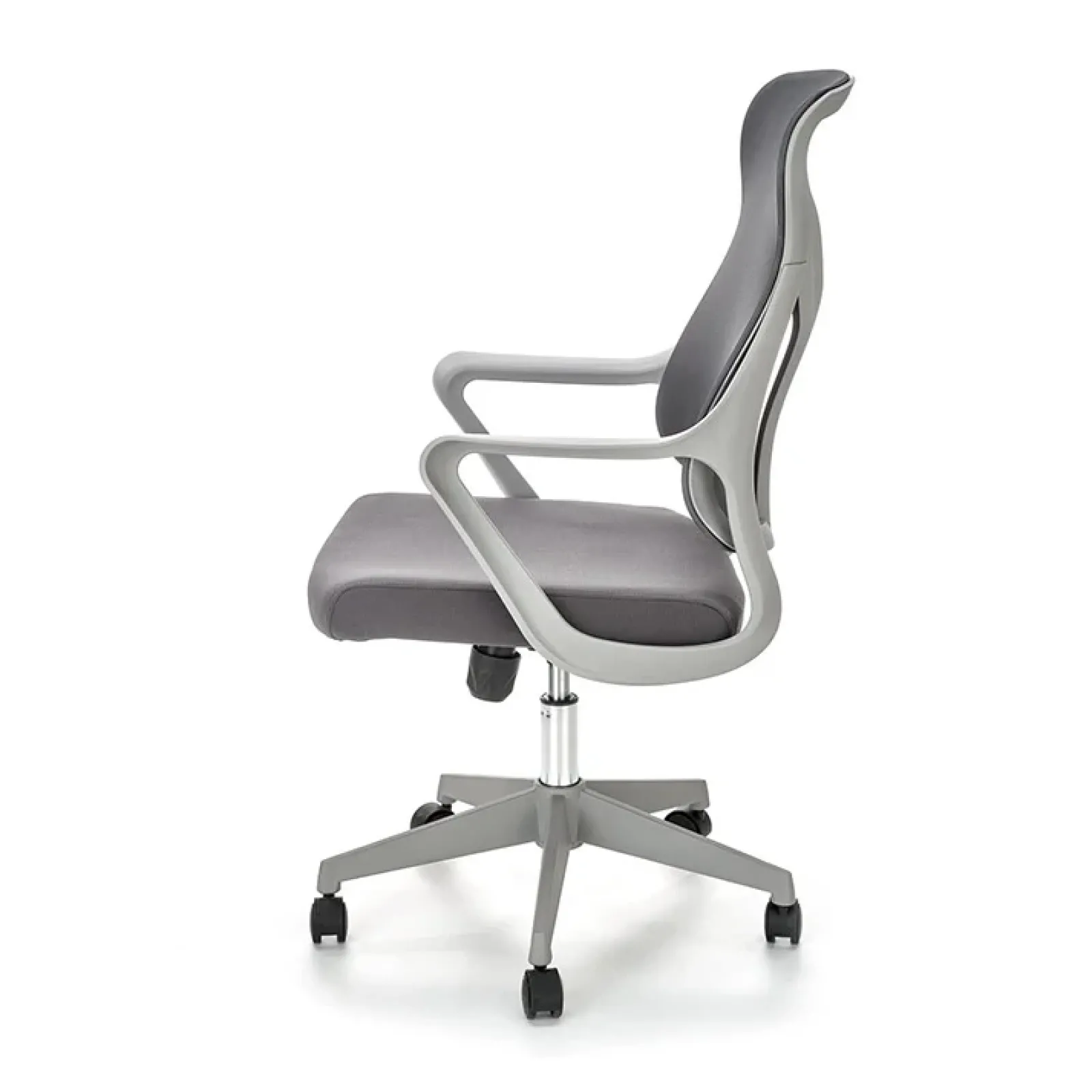 Garnero Arredamenti Sedie Da Ufficio|Sedie Scrivania Ufficio-Sedia ufficio girevole regolabile in tessuto Dalia Grigio