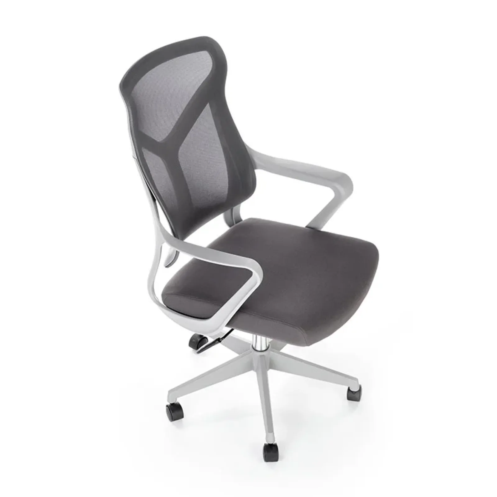 Garnero Arredamenti Sedie Da Ufficio|Sedie Scrivania Ufficio-Sedia ufficio girevole regolabile in tessuto Dalia Grigio