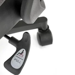 Garnero Arredamenti Sedie Da Ufficio|Sedie Scrivania Ufficio-Sedia ufficio regolabile in tessuto ed ecopelle grigio nero Verissima