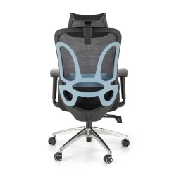 Garnero Arredamenti Sedie Da Ufficio|Sedie Scrivania Ufficio-Sedia ufficio regolabile con braccioli in tessuto nero Arcuri