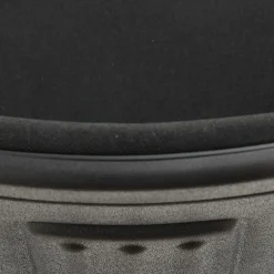 Garnero Arredamenti Sedie Sala Attesa|Sedie In Tessuto-Sedia ufficio sala attesa moderna in acciaio tessuto nera Laos Nero