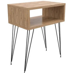 Garnero Arredamenti Comodini Cameretta|Comò-Set 2 comodini 45x59h cm moderni design industrial Jamar Rovere