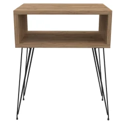 Garnero Arredamenti Comodini Cameretta|Comò-Set 2 comodini 45x59h cm moderni design industrial Jamar Rovere