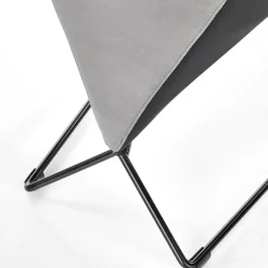 Garnero Arredamenti Sedie In Tessuto-Set 2 sedie da pranzo imbottite in velluto nero Malabo Grigio