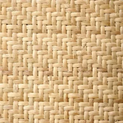 Garnero Arredamenti Sedie In Legno-Set 2 sedie da pranzo in rattan naturale Ivory