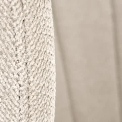 Garnero Arredamenti Sedie In Tessuto-Set 2 sedie da pranzo in tessuto beige nero Quark