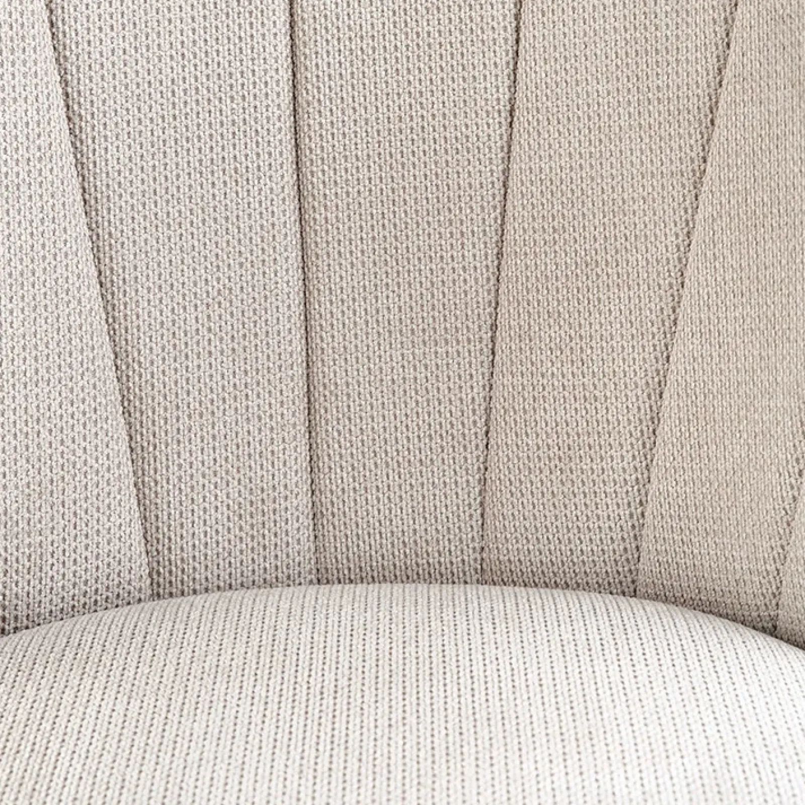 Garnero Arredamenti Sedie In Tessuto-Set 2 sedie da pranzo in tessuto beige nero Quark