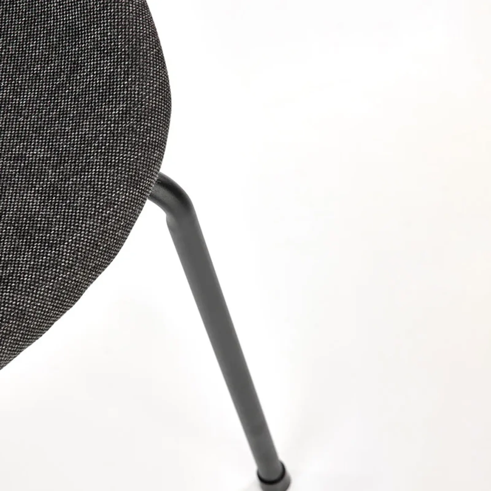 Garnero Arredamenti Sedie Sala Attesa|Sedie In Tessuto-Set 2 sedie da sala moderne in tessuto rovere grigio scuro Dorotea