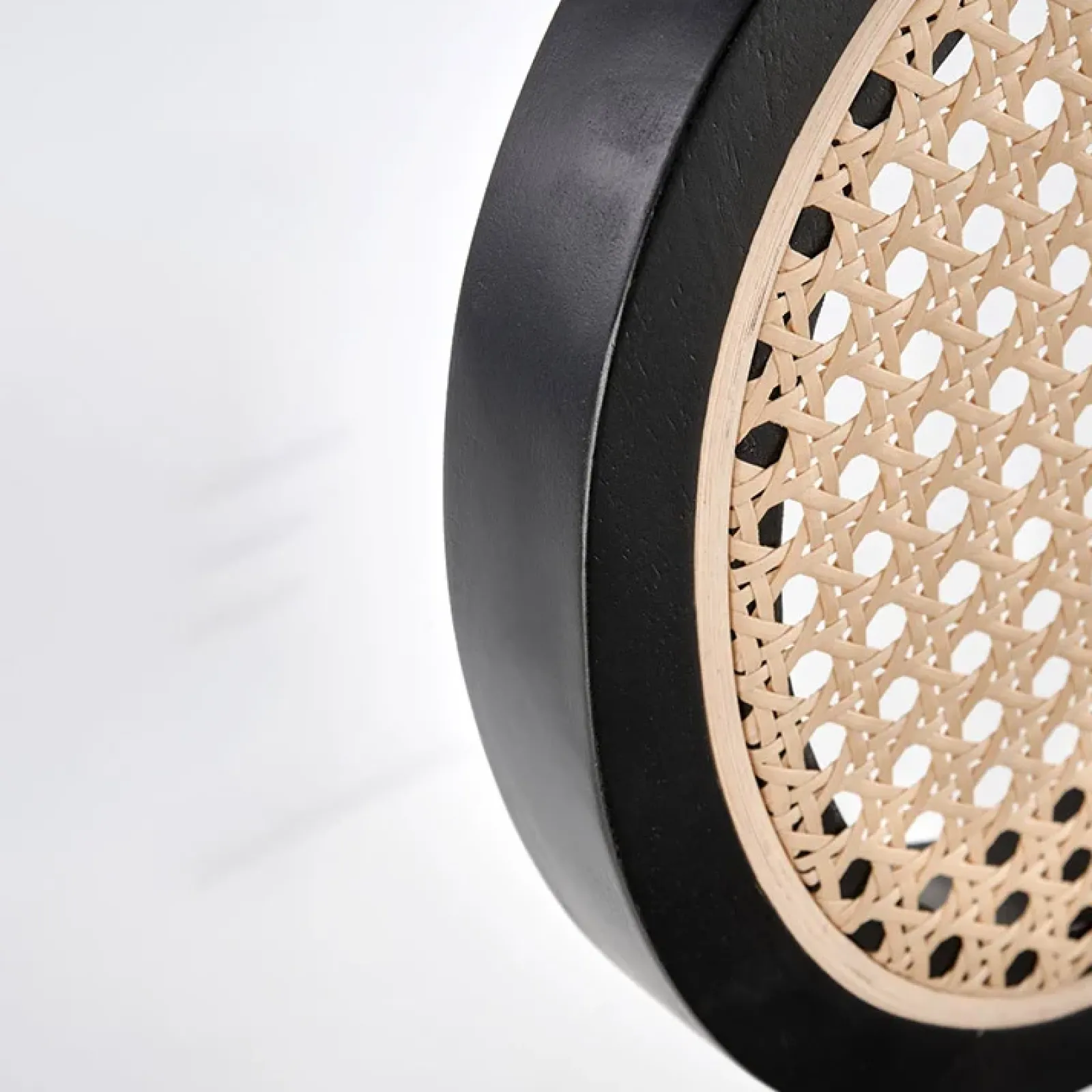 Garnero Arredamenti Sedie In Tessuto-Set 2 sedie da soggiorno in rattan e velluto Paulie Grigio