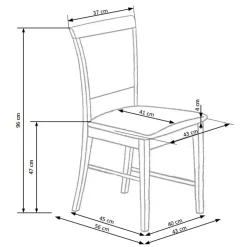 Garnero Arredamenti Sedie In Tessuto|Sedie In Legno-Set 2 sedie imbottite in tessuto beige con gambe noce scuro Olivia Beige - Noce
