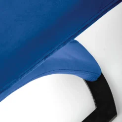 Garnero Arredamenti Sedie In Tessuto-Set 2 sedie moderne imbottite in velluto acciaio nero Juliet Blu