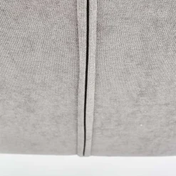 Garnero Arredamenti Sedie In Tessuto-Set 4 sedie moderne imbottite in tessuto grigio Raven