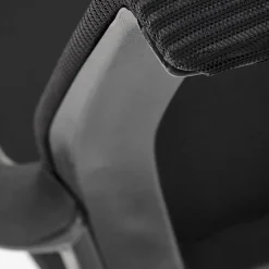 Garnero Arredamenti Sedie In Tessuto-Set 4 sedie soggiorno moderne in tessuto nero Precious